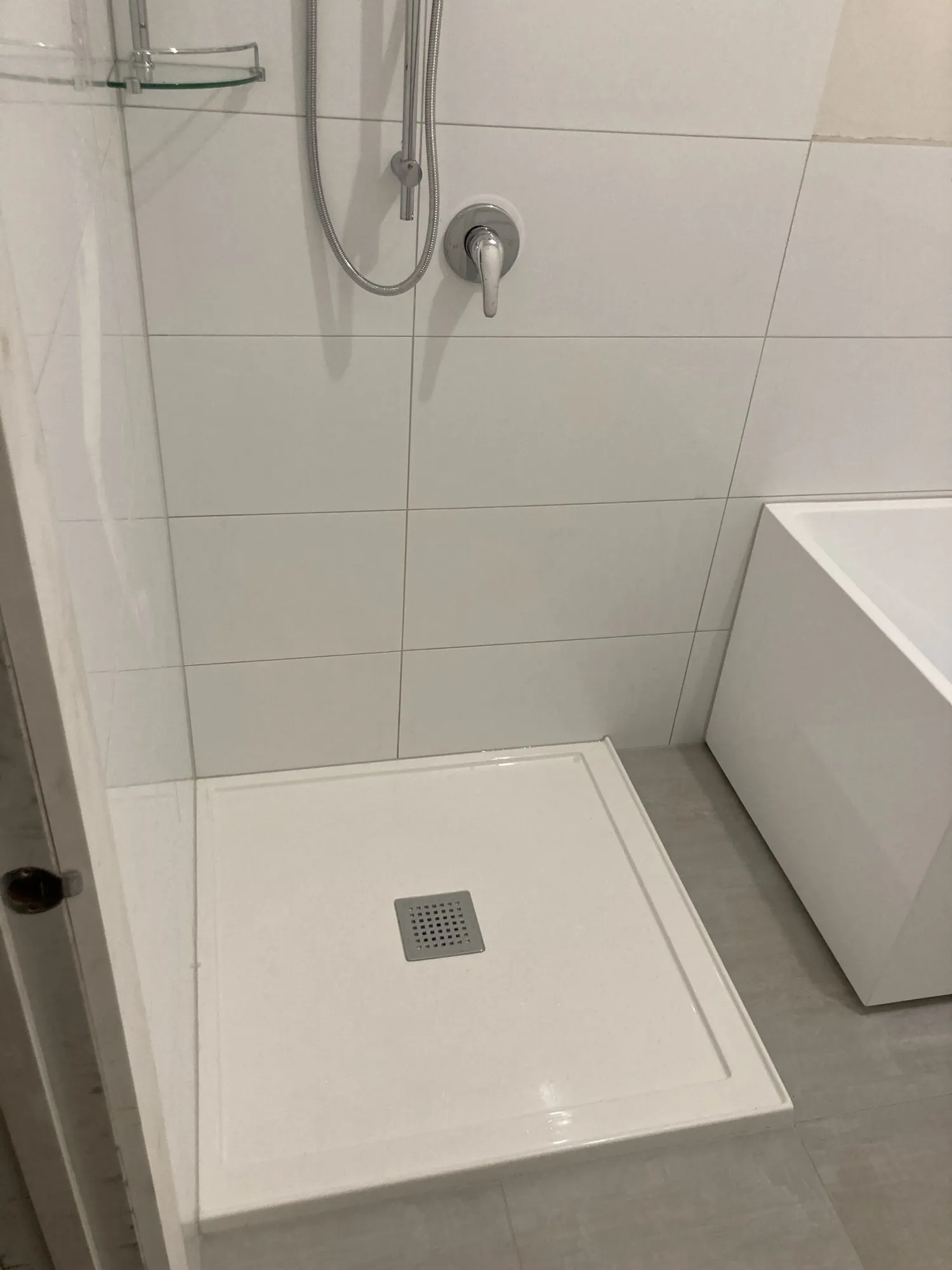 Completed bathroom renovation by Bathroom Renovators Group