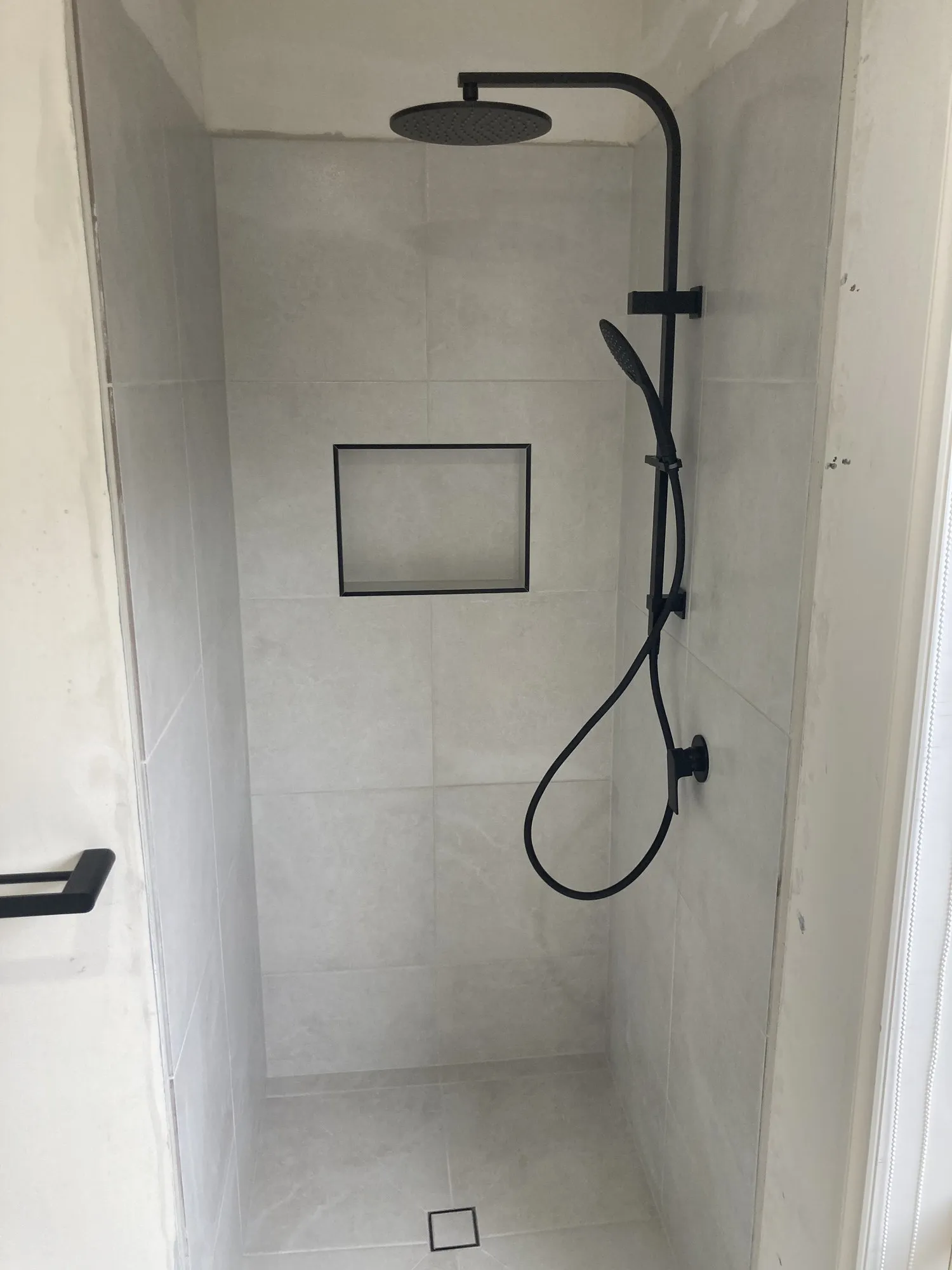 Completed bathroom renovation by Bathroom Renovators Group